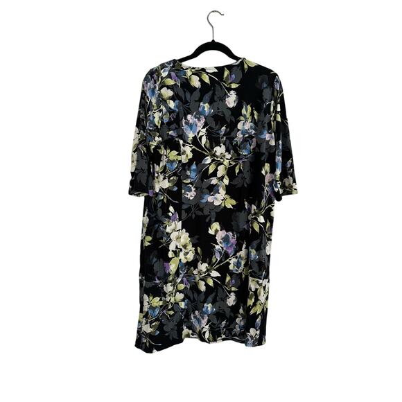 J. Jill Wearever Floral Dress Size Medium - Picture 5 of 5